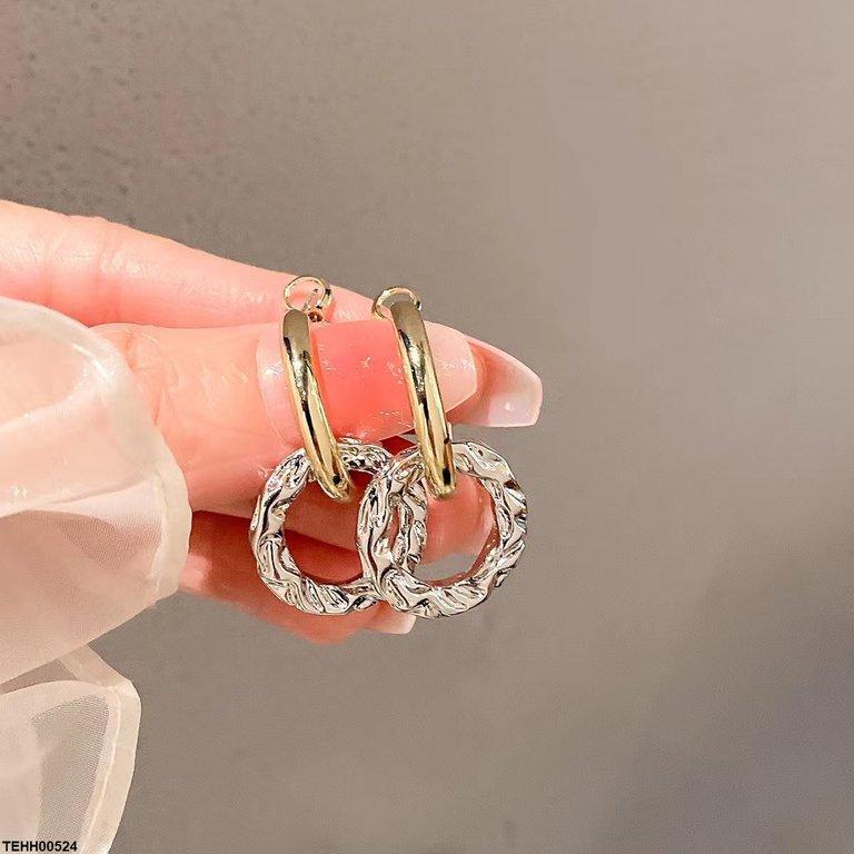 Round Double Hoops Pair
