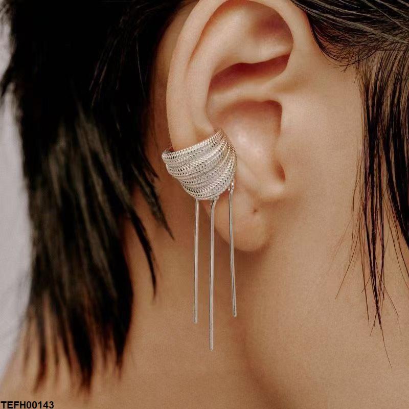 Three Layer Drop Ear Cuff Single