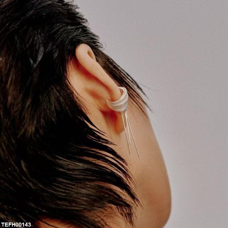 Three Layer Drop Ear Cuff Single