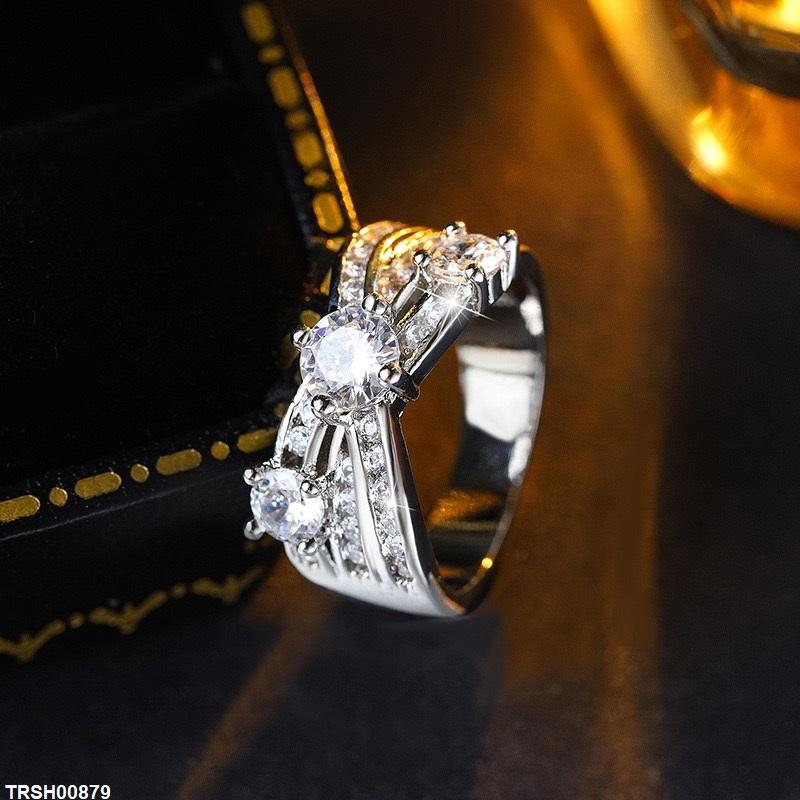 CrossOver Stone Zircon Ring