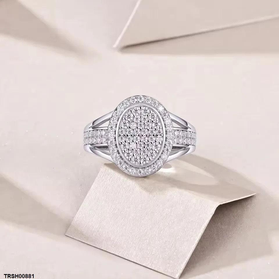 Oval Zircon Stone Ring