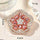 Floral Flower Zircon Broach