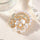 Butterfly/Pearl Flower Zircon Broach