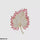 Maple Leaf Zircon Broach