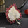 Maple Leaf Zircon Broach