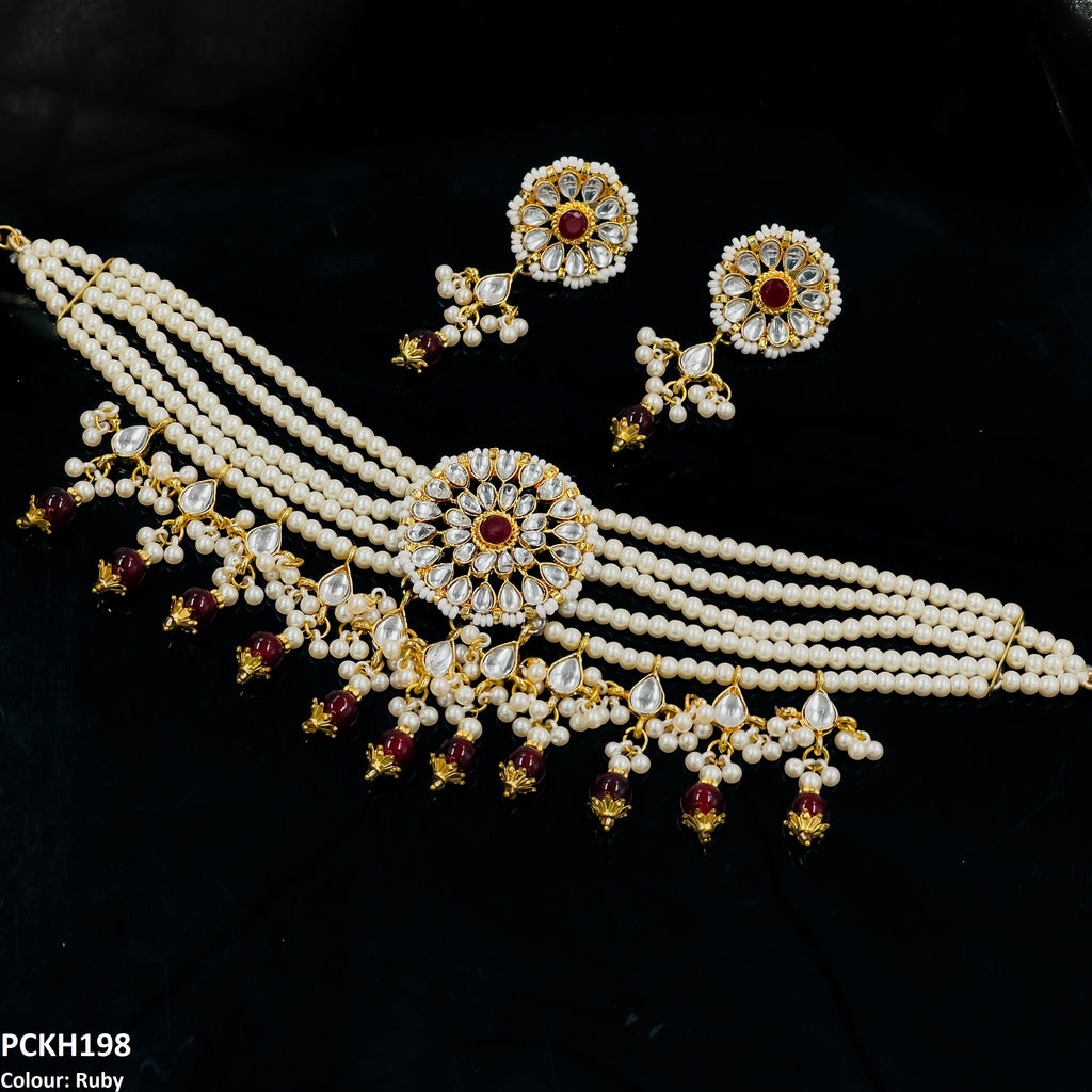 Tear Flower Choker Set