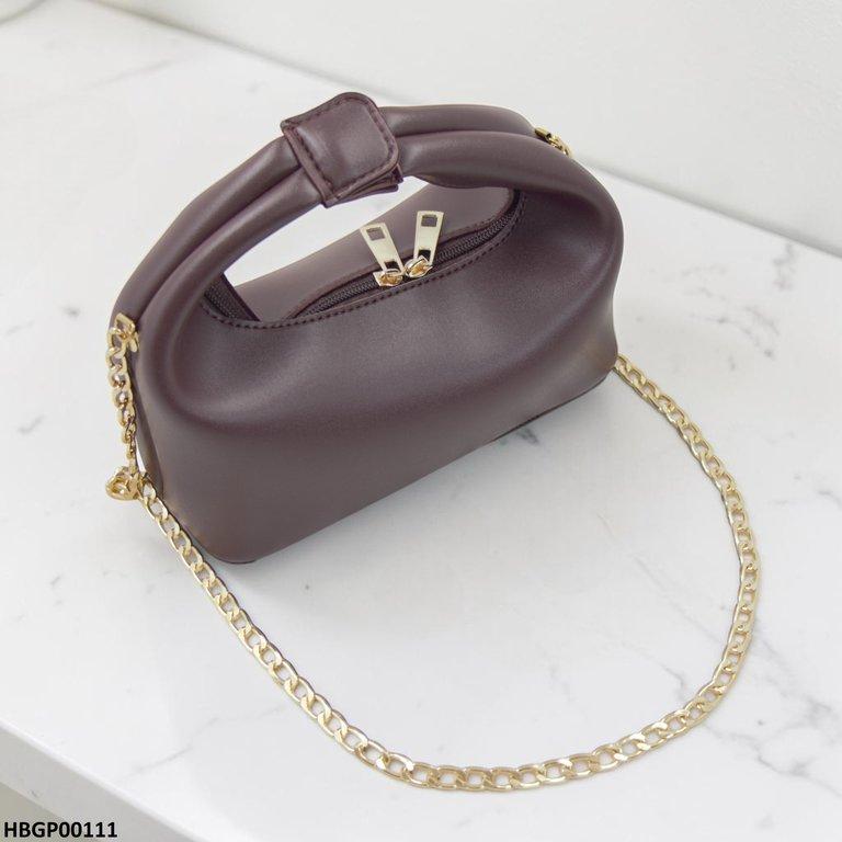 Trendy Ladies Hand Bag - Dark Brown