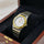Round Two Tone Men's Watch