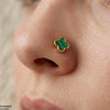 Flower Stainless Steel Nose Pin