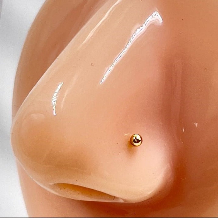 Plain Nose Pin