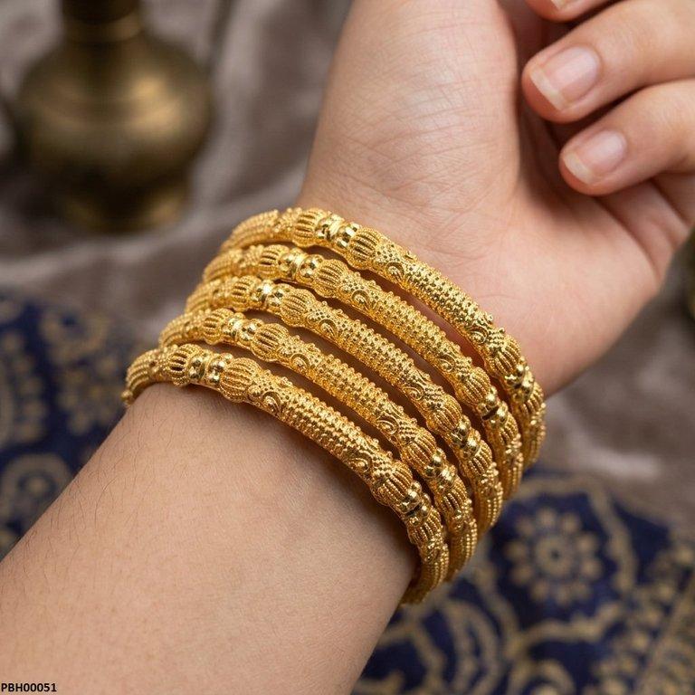 Texture Bangles Set