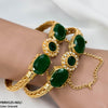 Flower/Bezza Hand Bangles Pair