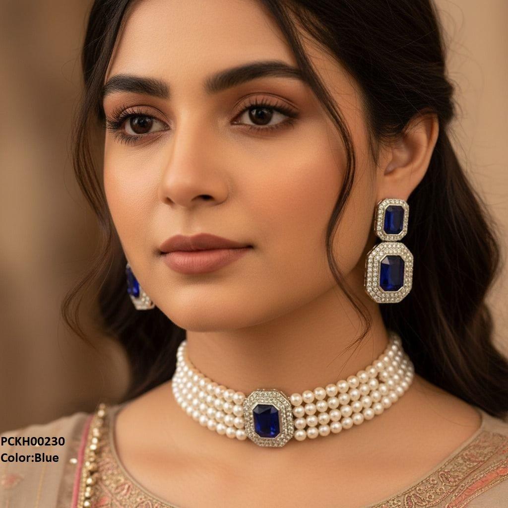 Rectangle Choker Set
