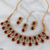 Pear Rectangle Choker Set