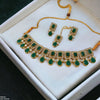 Pear Rectangle Choker Set