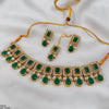 Pear Rectangle Choker Set