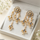 Round/Tear Pearl Drop Earrings
