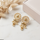 Flower Pearl Drop Earrings