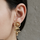 Flower Pearl Drop Earrings