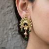 Flower Bell Drop Earrings