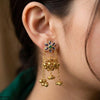 Layer Pearl Drop Earrings