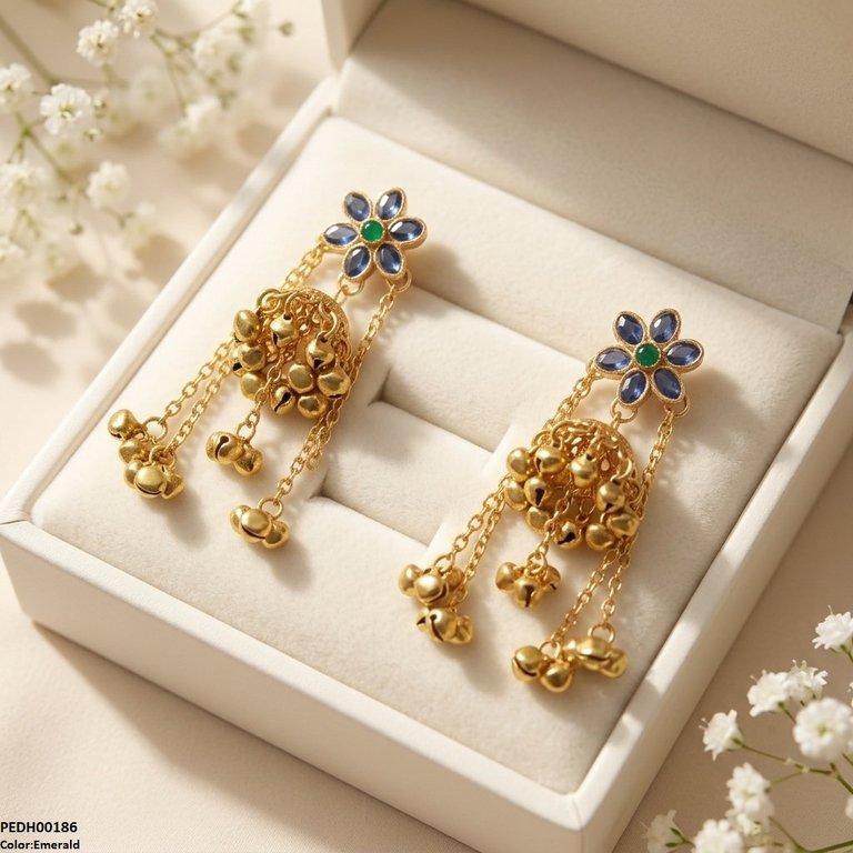 Layer Pearl Drop Earrings