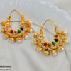 Pear Temple Ear Hoops Pair