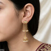 Layered Pearl Drop Jhumki