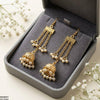 Layered Pearl Drop Jhumki