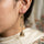 Antique Layered Pearl Drop Jhumki
