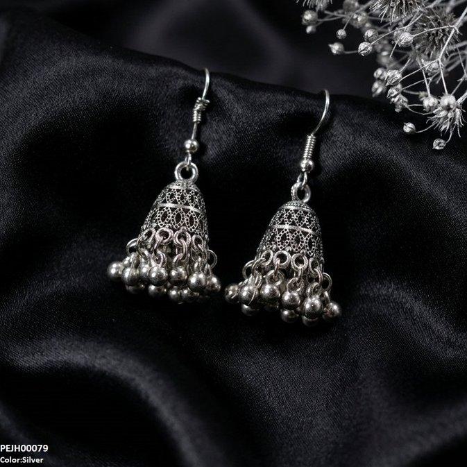 Round Pearl Drop Jhumki