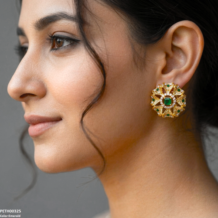 Rectangle Round Flower Tops Pair