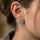 Moon Round Stone Tops Pair