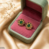 Round Stone Tops Pair