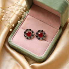 Round Stone Tops Pair