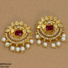Leaf Stud Tops Pair