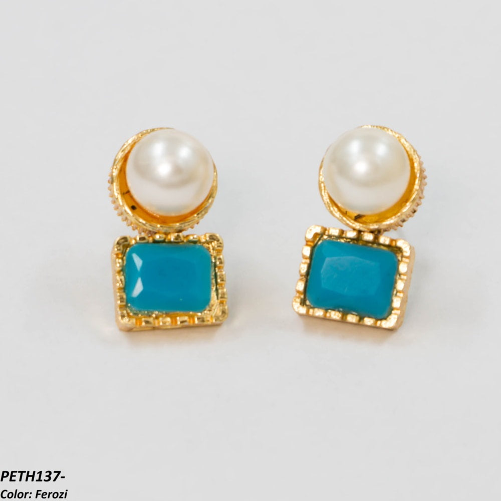 Pearl Cushion Border Tops Pair