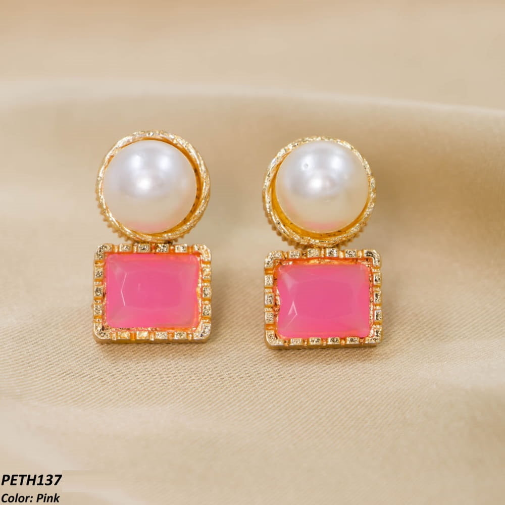 Pearl Cushion Border Tops Pair