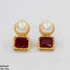 Pearl Cushion Border Tops Pair