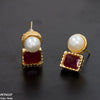 Pearl Cushion Border Tops Pair