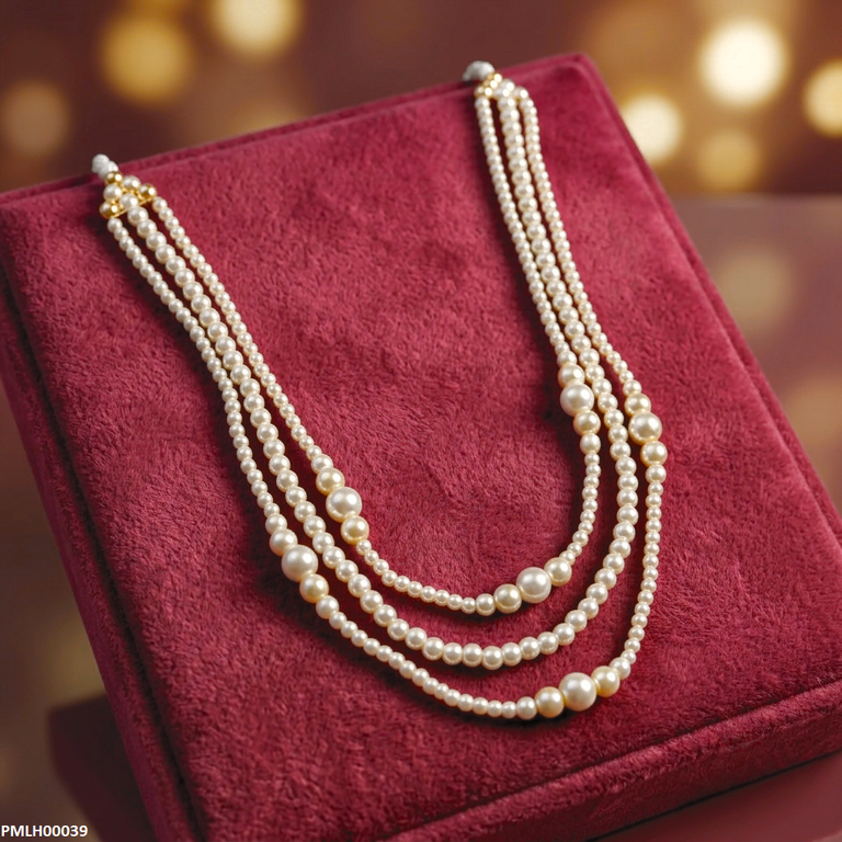 Round Pearl Mala