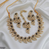 Leaf Round Necklace Set