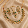 Leaf Round Necklace Set