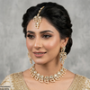 Leaf Round Necklace Set