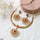 Flower/Moon Pearl Necklace Set