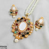 Tear Oval Pendant Set