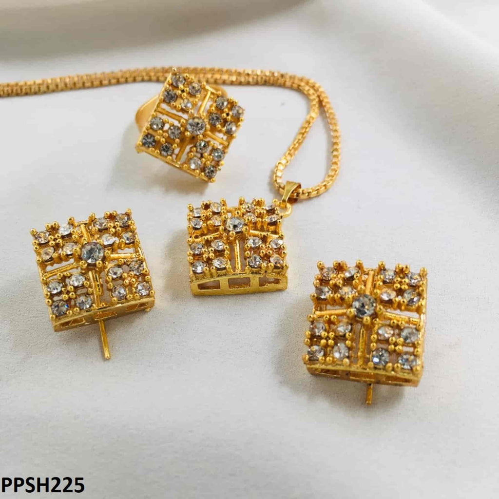 Square Pendant Set