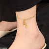 Stainless Steel Coin Single Anklet