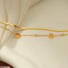 Stainless Steel Ancestral Tree Anklet Single