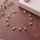 Round Pearl Drop Anklet